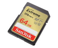 SANDISK SD 64GB 170MB/s SDSDXV2-064G-GNCIN - 1058631 - zdjęcie 3
